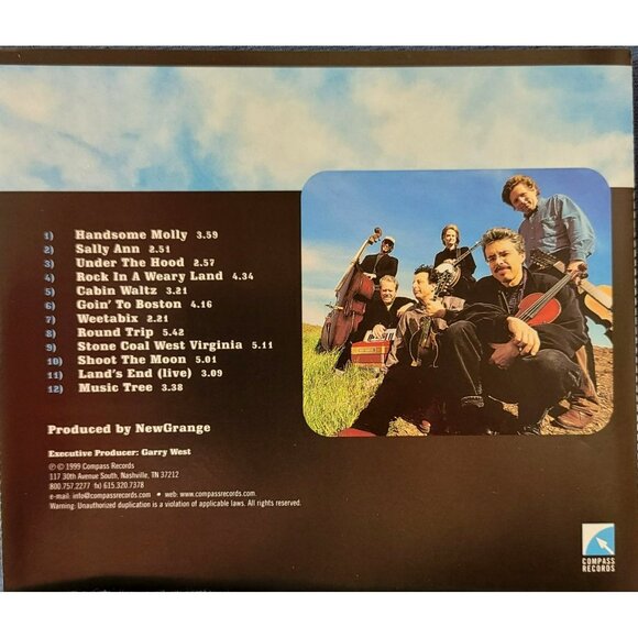 New Grange Featuring Philip Aaberg, Darol Anger, Alison Brown Music CD 37373cd - Picture 2 of 2